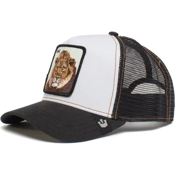 Шапка извита черна snapback на Gorra trucker blanca y negra león King Mane Man The Farm The Farm от Goorin Bros.