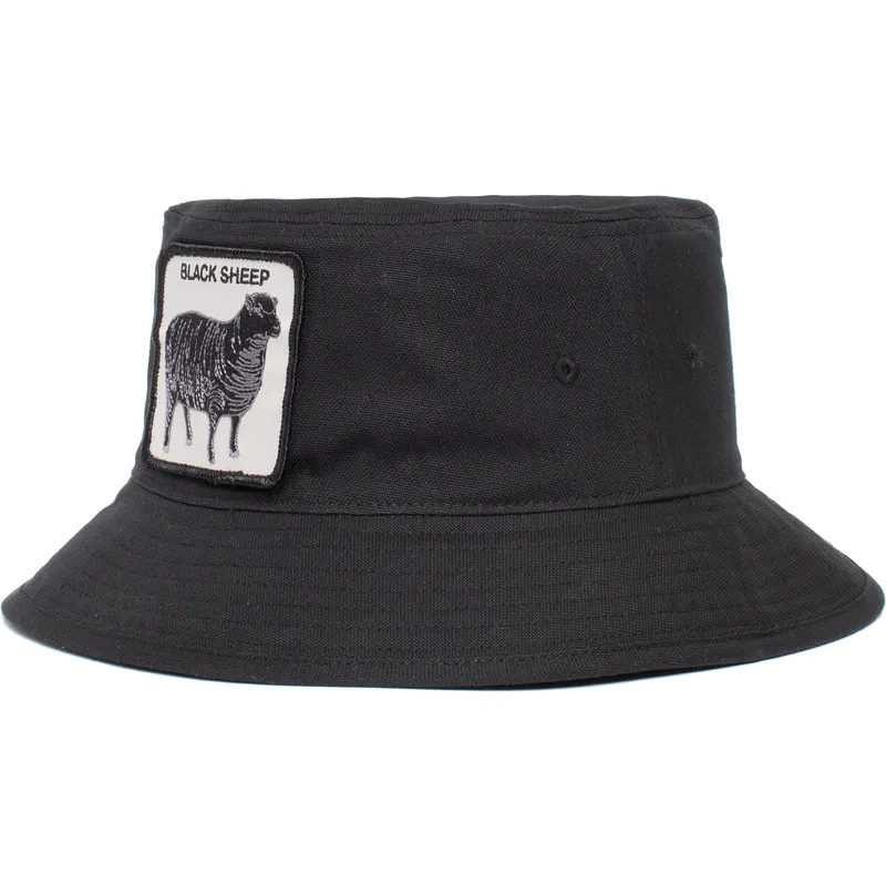 bucket-schwarz-schaf-black-sheep-baaad-guy-the-farm-von-goorin-bros