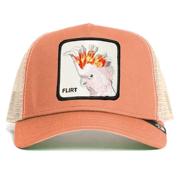 Goorin Bros. Cockatoo Big Flirt The Farm Pink Trucker Hat