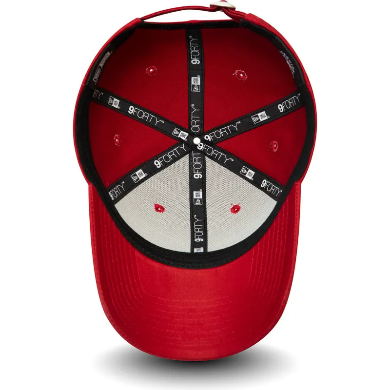 shapka-izvita-chervena-reguliruem-9forty-league-essential-na-new-york-yankees-mlb-ot-new-era