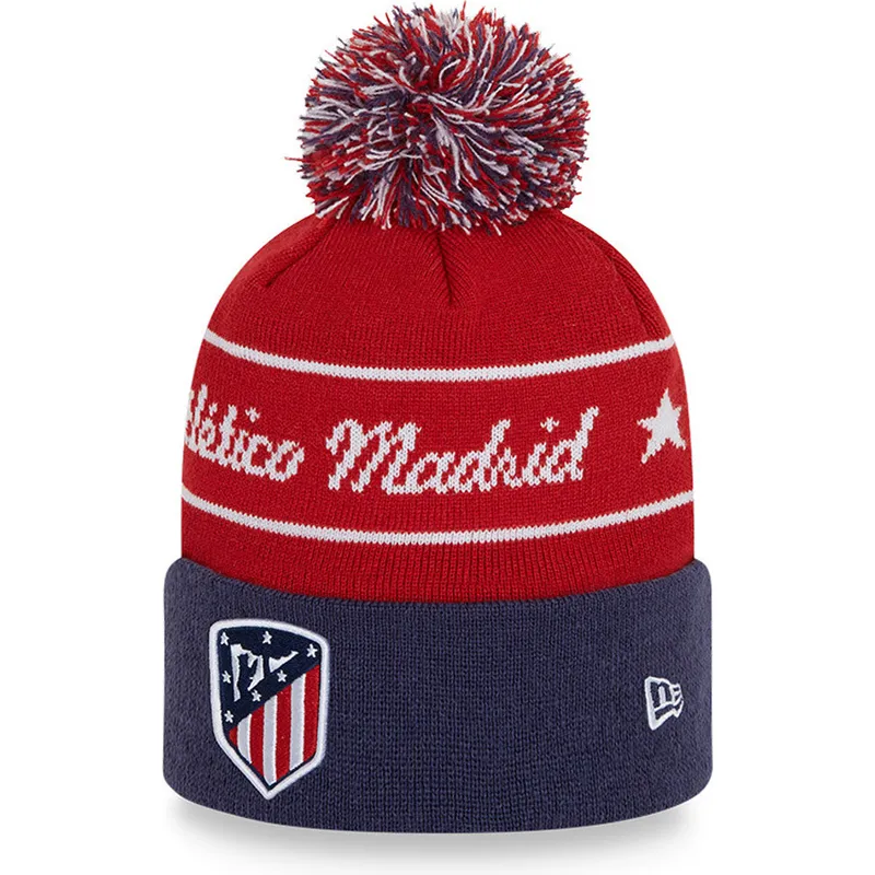 shapka-pompon-chervena-bobble-knit-atletico-na-atletico-de-madrid-lfp-ot-new-era