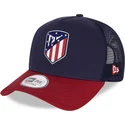 shapka-izvita-traker-sinya-snapbek-rubber-a-frame-atletico-na-atletico-de-madrid-lfp-ot-new-era