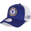 shapka-izvita-traker-sinya-snapbek-cotton-a-frame-na-chelsea-football-club-premier-league-ot-new-era