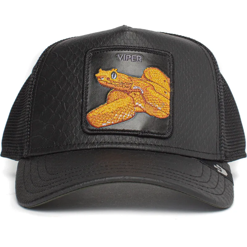 shapka-izvita-traker-cherna-snapbek-night-viper-the-farm-ot-goorin-bros