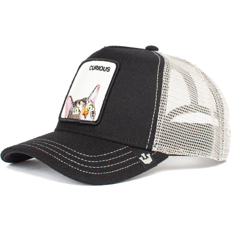 gorra-trucker-negra-gato-curious-peek-a-boo-the-farm-de-goorin-bros
