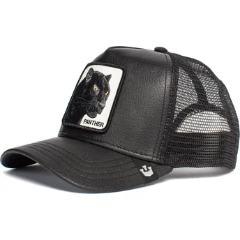 Gorra trucker sort panter Panther Truth Will Prevail The Farm af Goorin Bros.