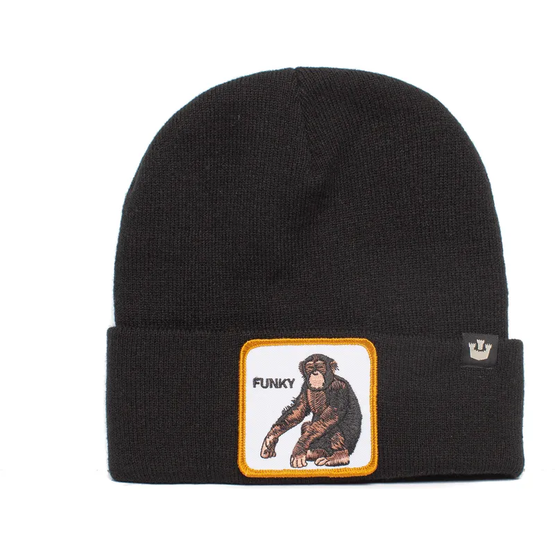 shapka-izvita-traker-cherna-snapbek-funky-chunky-monkey-the-farm-ot-goorin-bros