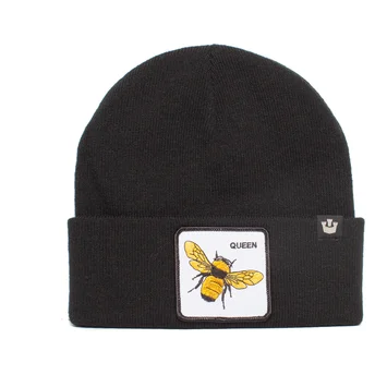 shapka-izvita-traker-cherna-snapbek-queen-buzzed-the-farm-ot-goorin-bros