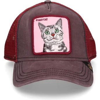 gorra-trucker-marron-gato-whiskers-de-goorin-bros