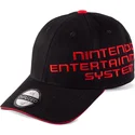 casquette-courbee-noire-ajustable-nes-logo-nintendo-difuzed