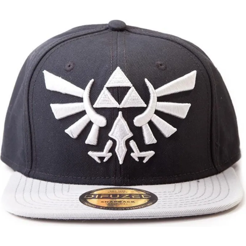 schwarze-snapback-kappe-triforce-twilight-princess-the-legend-of-zelda-von-difuzed
