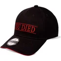 casquette-courbee-noire-ajustable-you-died-demons-souls-difuzed