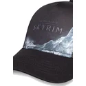 schwarze-snapback-kappe-mit-gebogenem-schirm-the-elder-scrolls-v-skyrim-von-difuzed
