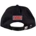 schwarze-verstellbare-kappe-mit-gebogenem-schirm-ganondorf-the-legend-of-zelda-von-difuzed