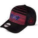 casquette-courbee-noire-et-rouge-ajustable-fantome-boo-super-mario-bros-difuzed
