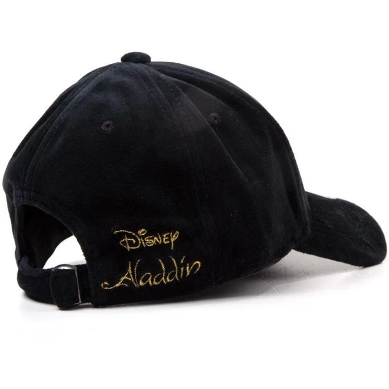 difuzed-shapka-s-izvita-kozirka-magic-lamp-metalna-emblema-aladdin-disney-cherna-reguliruema