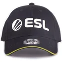 casquette-courbee-noire-snapback-esports-esl-difuzed