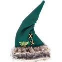 shapka-zelena-furry-pointy-ot-difuzed