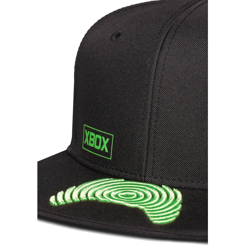 shapka-ploska-cherna-snapbek-visor-controller-microsoft-ot-difuzed