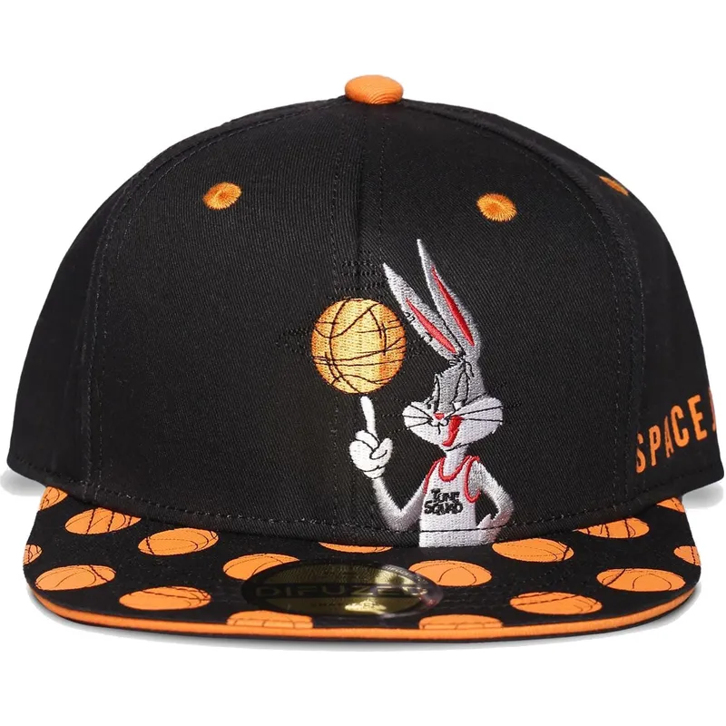 shapka-ploska-cherna-snapbek-space-jam-ot-difuzed shapka-ploska-cherna-snapbek-space-jam-ot-difuzed