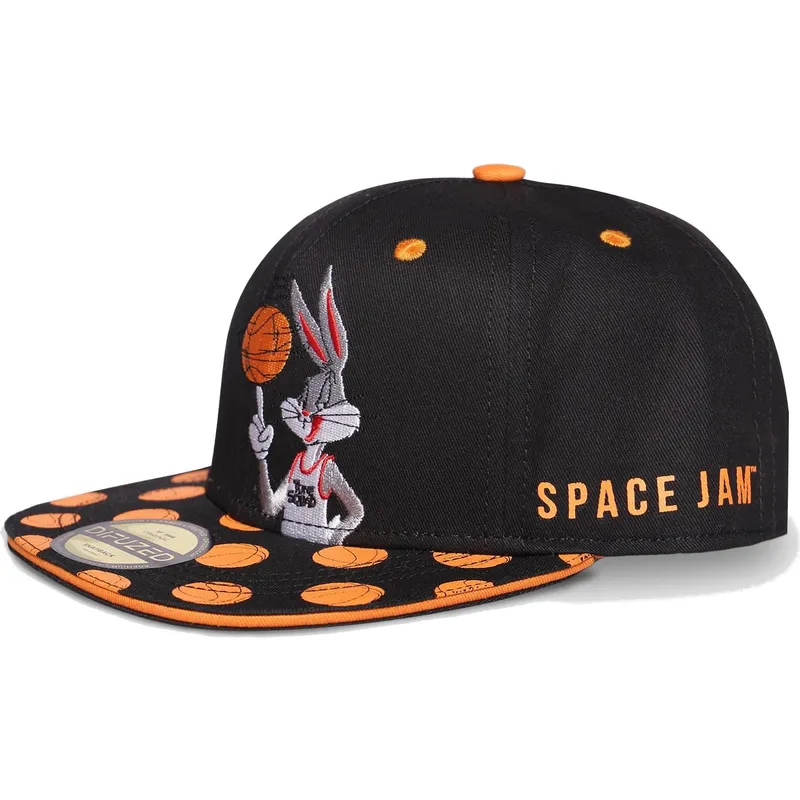 shapka-ploska-cherna-snapbek-space-jam-ot-difuzed shapka-ploska-cherna-snapbek-space-jam-ot-difuzed