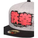 grau-schwarze-snapback-kappe-tekken-von-difuzed