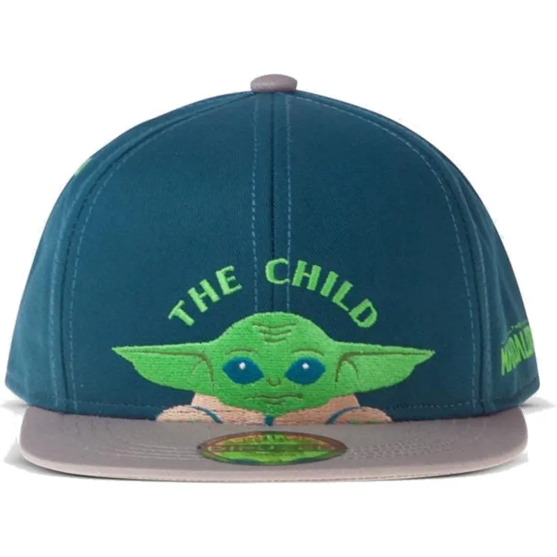 shapka-ploska-sinya-snapbek-za-deca-baby-yoda-the-child-the-mandalorian-ot-difuzed