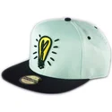 grune-und-schwarze-snapback-flatcap-icons-monopoly-von-difuzed