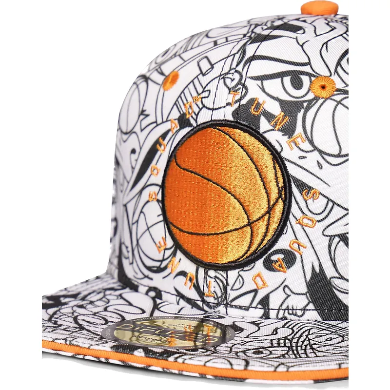shapka-ploska-byala-snapbek-space-jam-ot-difuzed shapka-ploska-byala-snapbek-space-jam-ot-difuzed