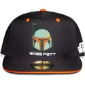 shapka-ploska-cherna-snapbek-za-deca-bounty-hunter-the-mandalorian-ot-difuzed