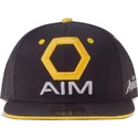schwarze-und-gelbe-snapback-kappe-aim-avengers-marvel-comics-von-difuzed