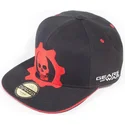 shapka-ploska-cherna-snapbek-red-helmet-ot-difuzed