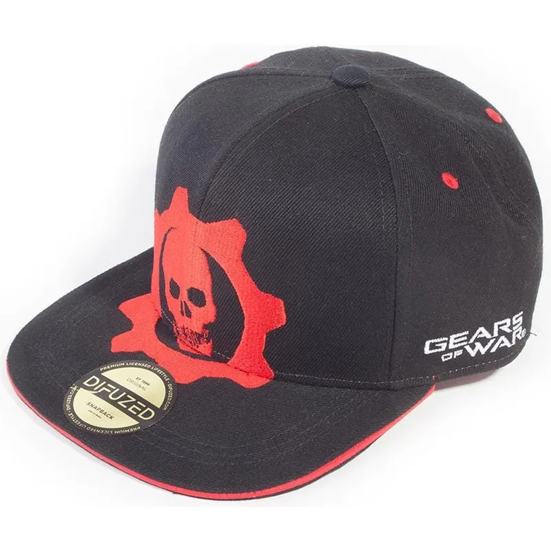 shapka-ploska-cherna-snapbek-red-helmet-ot-difuzed