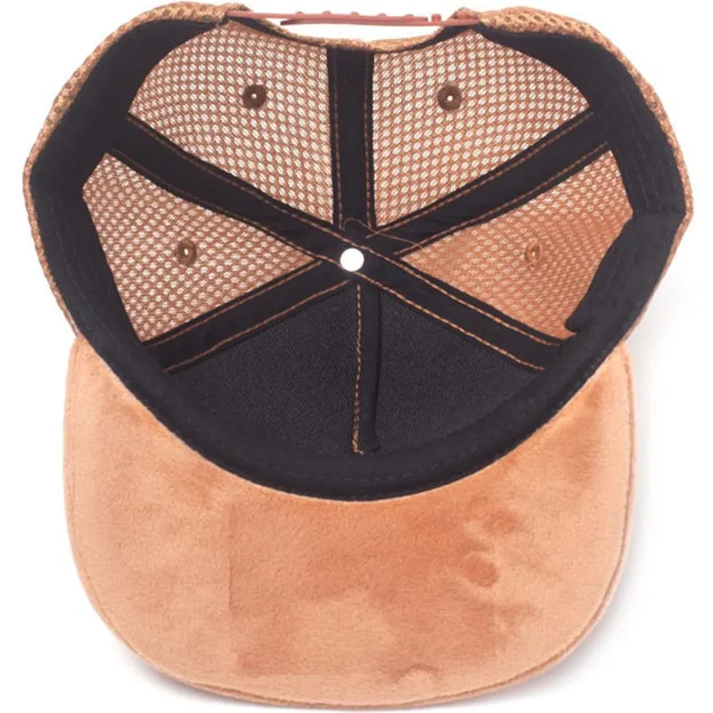 shapka-ploska-kafyav-snapbek-za-deca-trucker-ot-difuzed