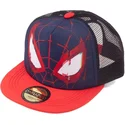 shapka-ploska-sinya-snapbek-za-deca-trucker-face-ot-difuzed