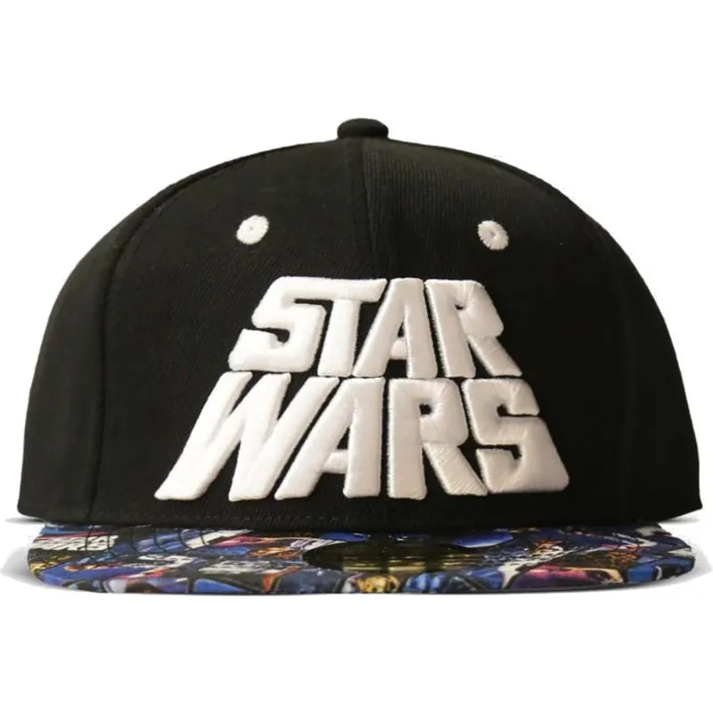 schwarze-flache-snapback-kappe-all-over-print-poster-star-wars-von-difuzed