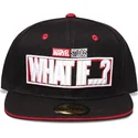 casquette-plate-noire-et-rouge-snapback-what-if-marvel-comics-difuzed