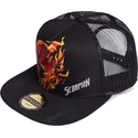 shapka-ploska-cherna-snapbek-trucker-ot-difuzed