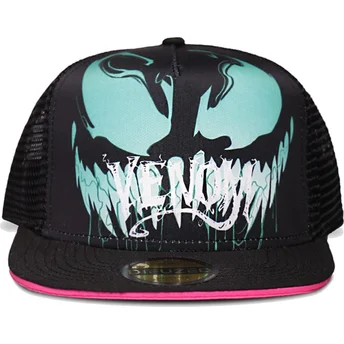 shapka-ploska-cherna-snapbek-za-deca-trucker-ot-difuzed