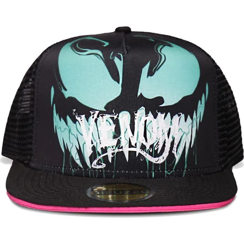 shapka-ploska-cherna-snapbek-za-deca-trucker-ot-difuzed