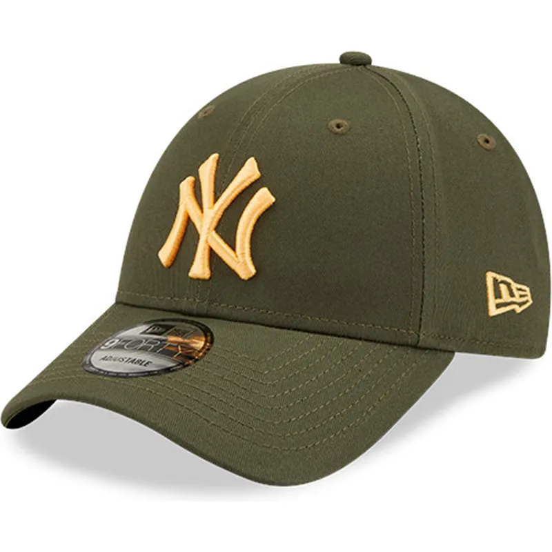 shapka-izvita-zelena-reguliruem-9forty-league-essential-na-new-york-yankees-mlb-ot-new-era