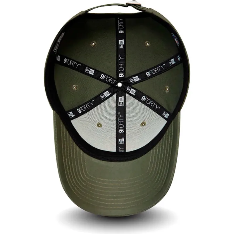 shapka-izvita-zelena-reguliruem-9forty-league-essential-na-new-york-yankees-mlb-ot-new-era