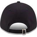 new-era-9forty-league-essential-new-york-yankees-mlb-verstellbare-marineblaue-kappe-mit-blauem-logo