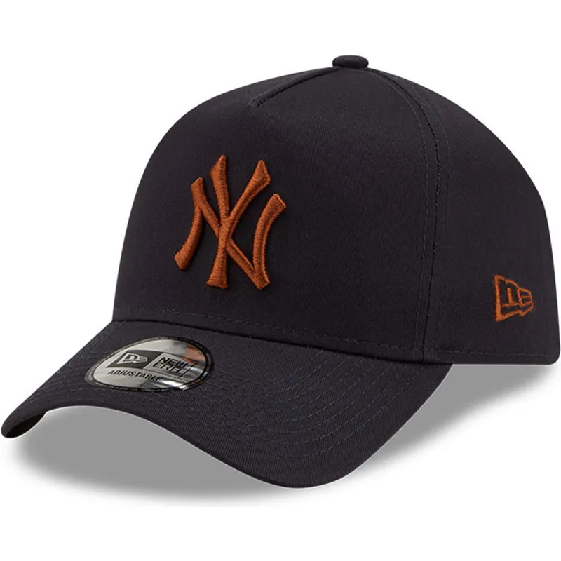 shapka-izvita-tmnosin-snapbek-9forty-e-frame-na-new-york-yankees-mlb-ot-new-era