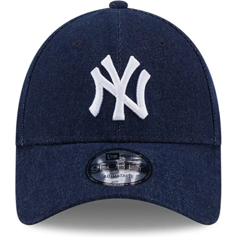 shapka-izvita-tmnosin-reguliruem-9forty-denim-na-new-york-yankees-mlb-ot-new-era