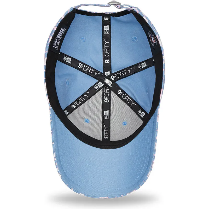 shapka-izvita-sinya-reguliruem-rosa-9forty-floral-na-new-york-yankees-mlb-ot-new-era