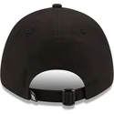 schwarze-verstellbare-9forty-kappe-mit-gebogenem-schirm-rose-der-new-york-yankees-mlb-von-new-era