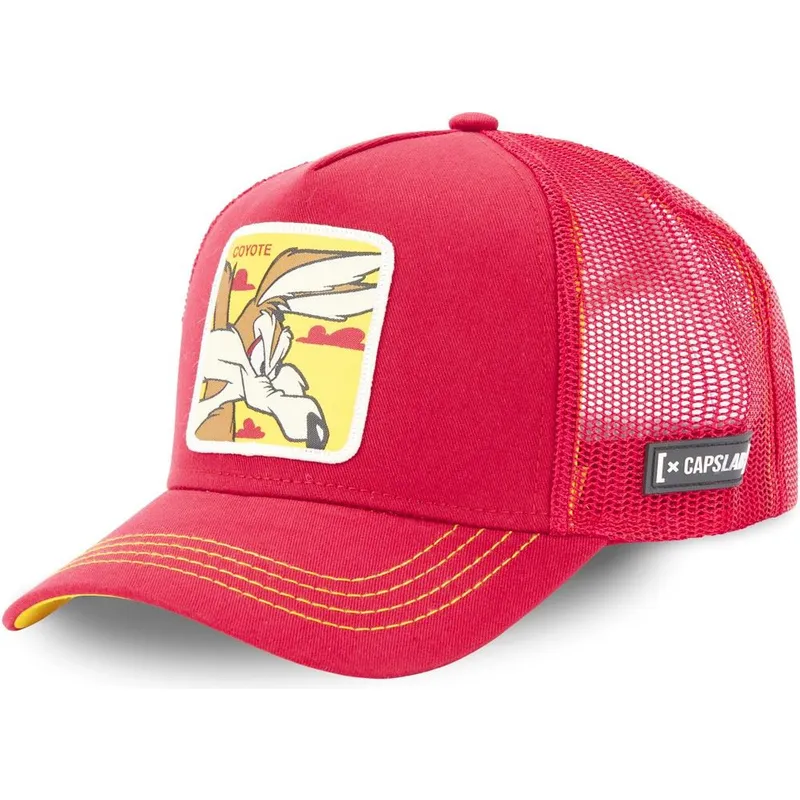 shapka-izvita-traker-chervena-snapbek-loo5-coy1-kojot-looney-tunes-ot-capslab shapka-izvita-traker-chervena-snapbek-loo5-coy1-kojot-looney-tunes-ot-capslab