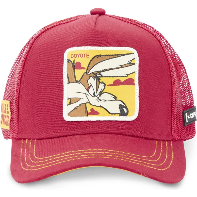 shapka-izvita-traker-chervena-snapbek-loo5-coy1-kojot-looney-tunes-ot-capslab shapka-izvita-traker-chervena-snapbek-loo5-coy1-kojot-looney-tunes-ot-capslab