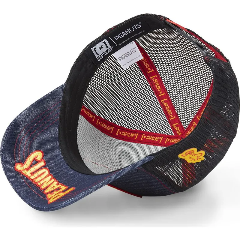 shapka-izvita-traker-tmnosin-snapbek-pea-sam-denim-snoopy-fstci-ot-capslab